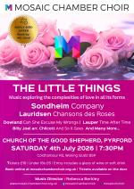 Mosaic's summer concert - It's the little things"